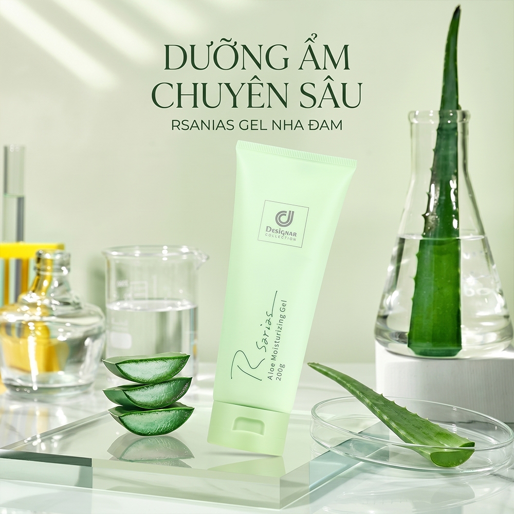Gel Nha Đam Dưỡng Ẩm R 系列 200ml – Dưỡng Sâu、Mịn Da、Phù Hợp Mọ
