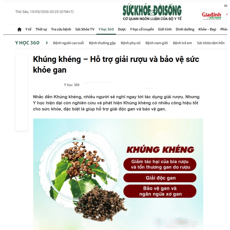 [Trải nghiệm Combo 3] hộp 5 gói Kế sữa Đông trùng Tâm Bình - Dùng trước và sau khi uống rượu, bia, tiệc tùng, tiếp khách