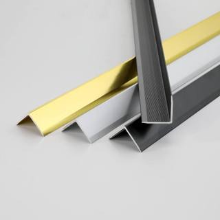 Nẹp nhôm V mạ anode đa dạng màu sắc kích thước từ 10mm đến 40mm/ Nẹp bo góc tường nội thất vận chuyển cắt đôi