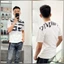 Áo phông nam họa tiết thêu hot trend cotton dày dặn đầy đủ tem tag