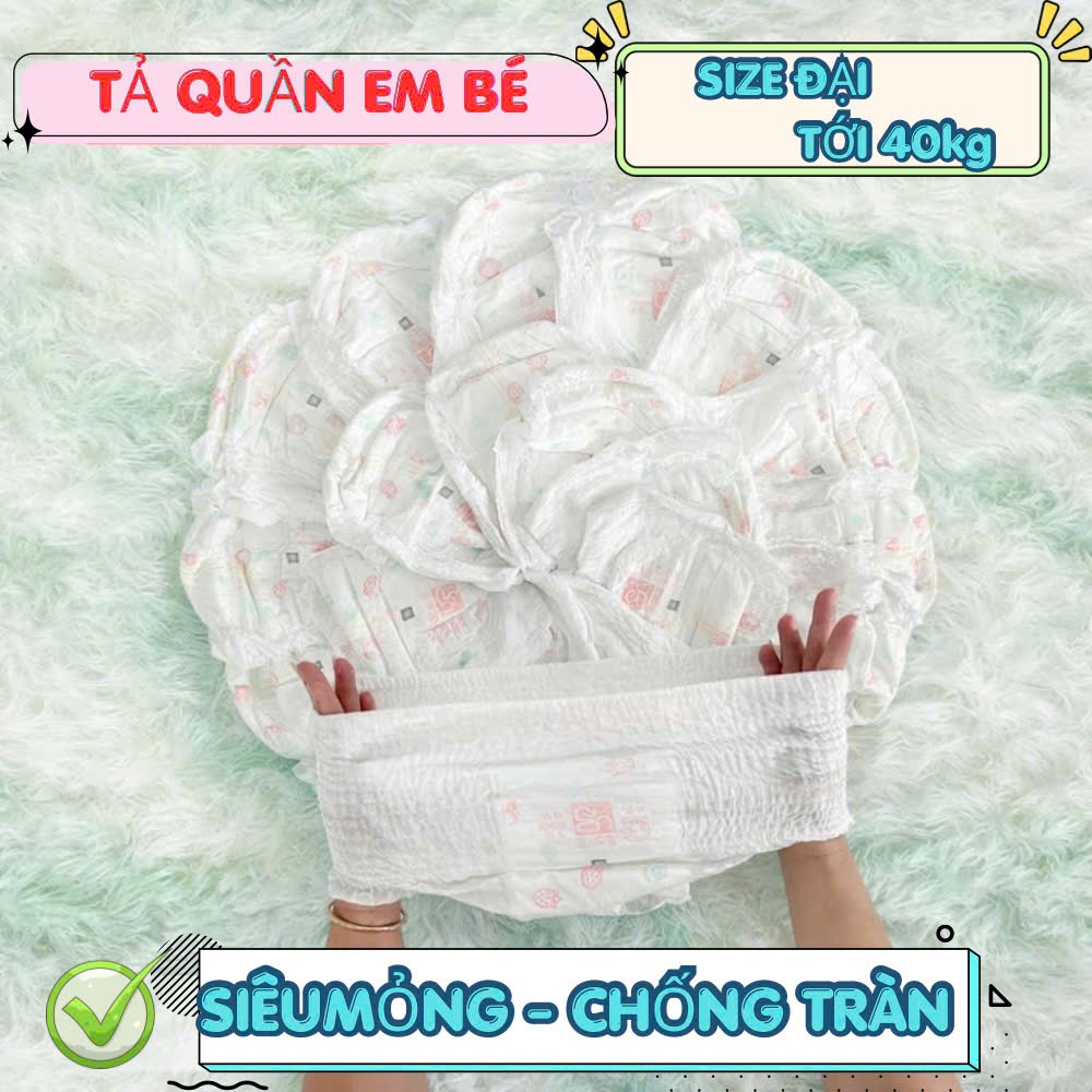 Tả Quần Em Bé Baby Pants KH  Combo Nhiều Miếng 50 100 150 200 Miếng Mẫu Ngẫu Nhiên