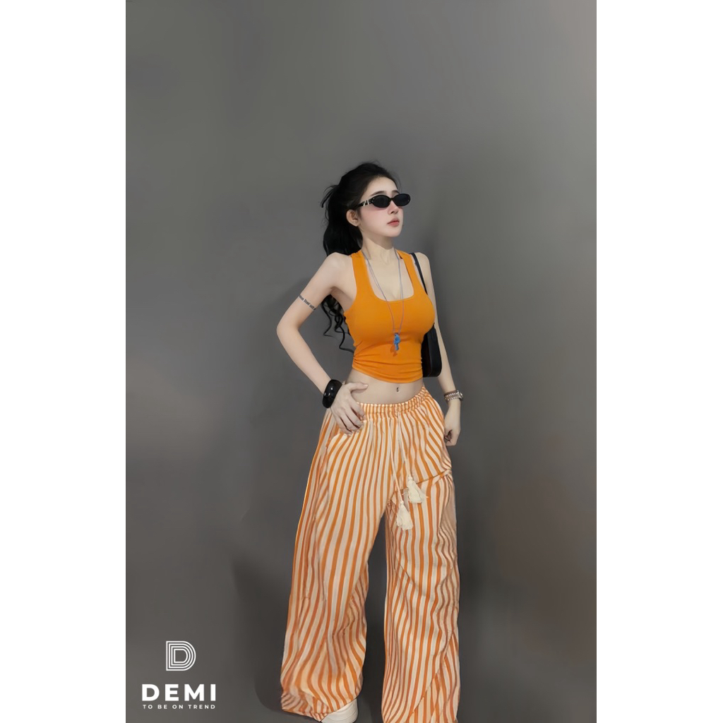 Set áo 3 lỗ quần kẻ chuẩn summer đây rồi ạ, full 6 màu xinh iu mời các ty chốt đơn ạ 🌈