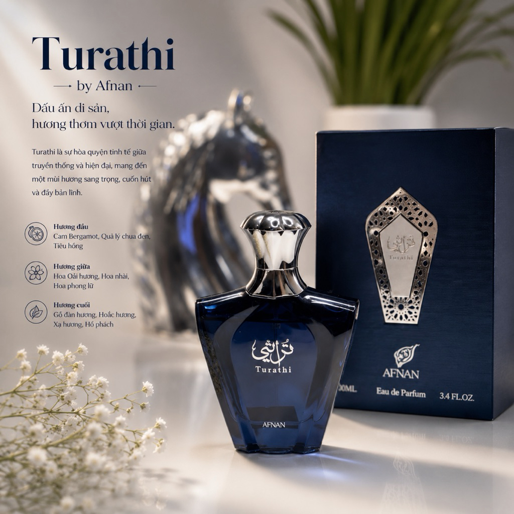 Nước Hoa Afnan Turathi Blue 90ml