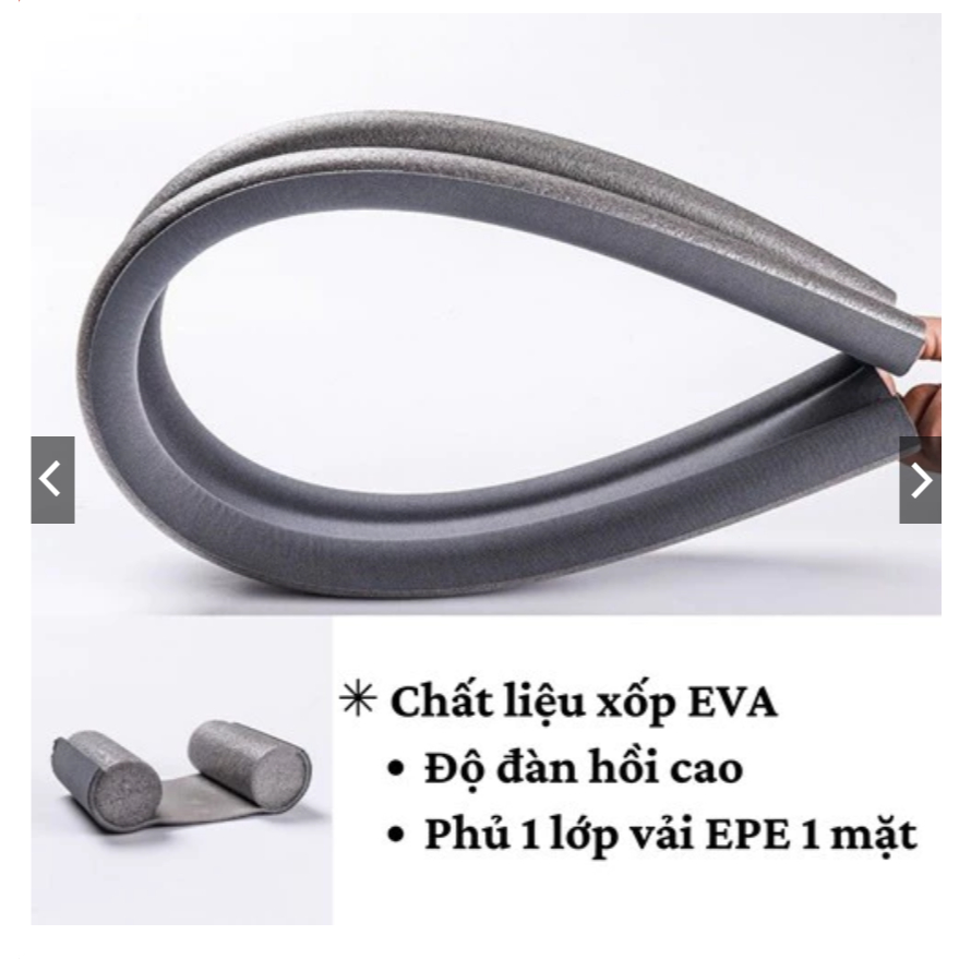 Thanh Chắn Cửa Xốp 93cm Chặn Gió Điều Hòa Ngăn Côn Trùng Bụi Bẩn Giảm Tiếng Ồn Tiết Kiệm Năng Lượng