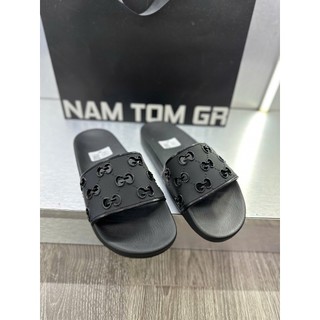 Dép Lê G.C Nam Quai Ngang Hàng cao cấp ( Ful Box )- dép lê nam G.C quai Da dập vân Hottrend 2026.