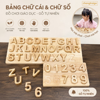 Bảng Chữ Cái, Bảng Chữ Số, Bảng Xếp Hình  Đồ Chơi Gỗ Giáo Dục Xếp Gỗ Trí Tuệ, Đồ Chơi Chàng Trai Gỗ