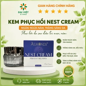 Kem dày da Nest Cream Almonds 25gr giúp da căng bóng