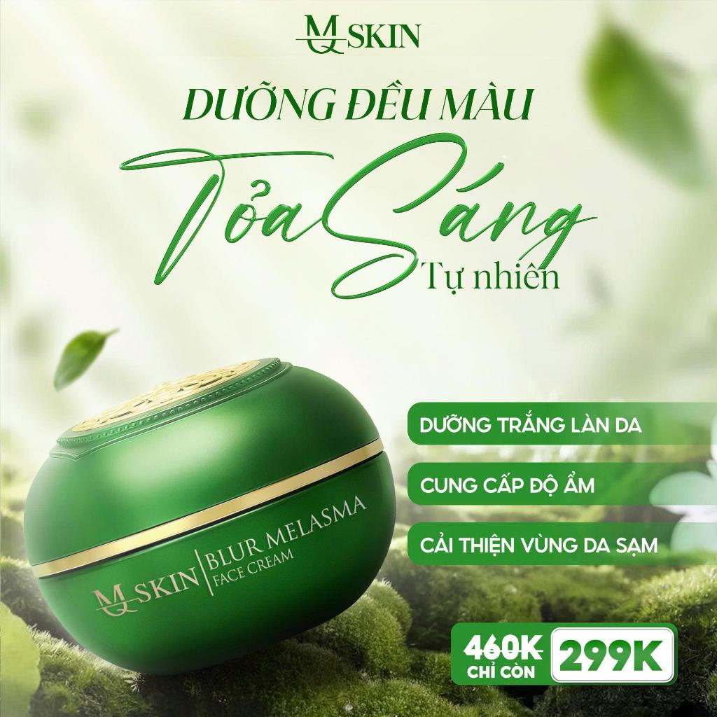 [TẶNG 2 NẠ ] [MQSKIN] COMBO DƯỠNG DA BAN ĐÊM CĂNG BÓNG VÀ TRẮNG SÁNG ( SERUM GLUTATHIONE VÀ KEM DƯỠNG BLUR MELASMA )