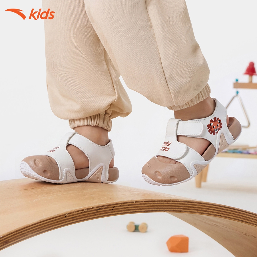 Anta Kids Giày Sandal Tập Đi Trẻ Em Đế Mềm, Thoáng Khí 3326B0070
