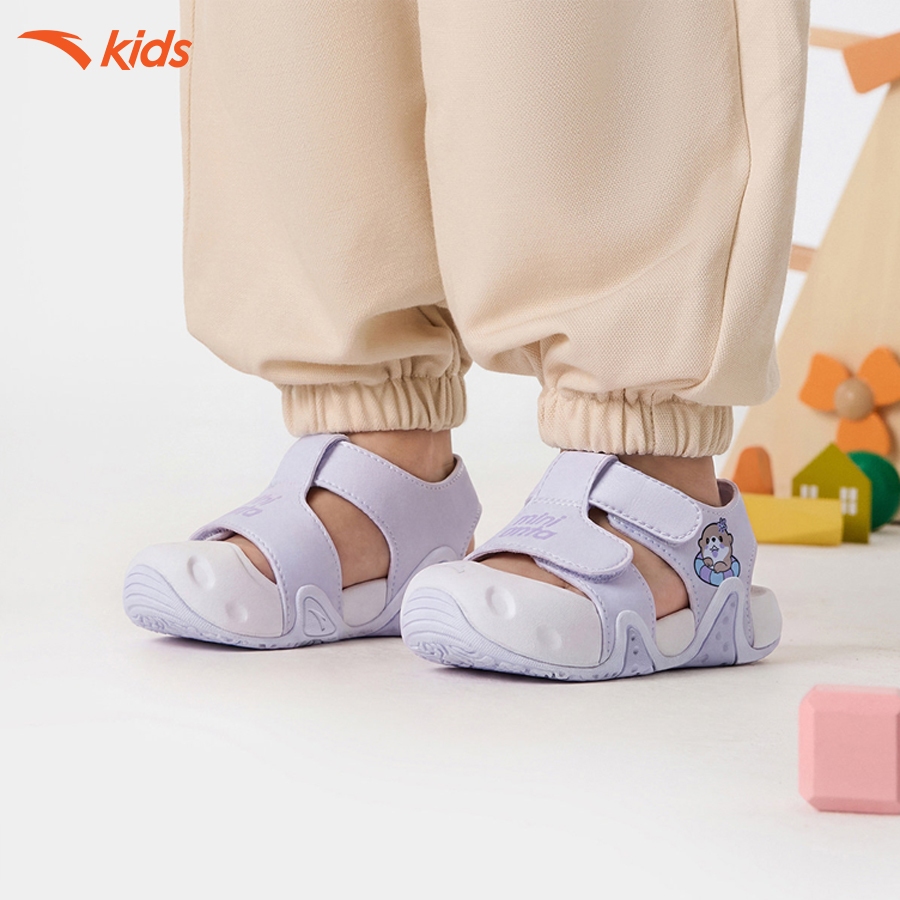 Anta Kids Giày Sandal Tập Đi Trẻ Em Đế Mềm, Thoáng Khí 3326B0070