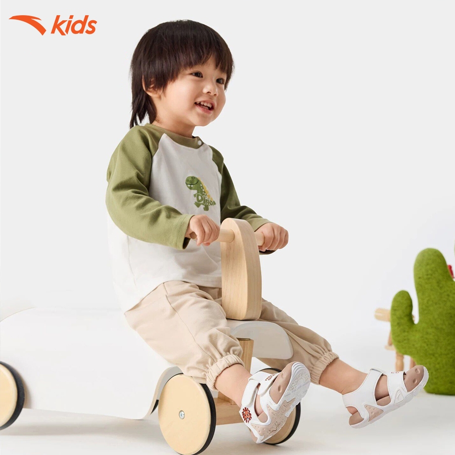 Anta Kids Giày Sandal Tập Đi Trẻ Em Đế Mềm, Thoáng Khí 3326B0070