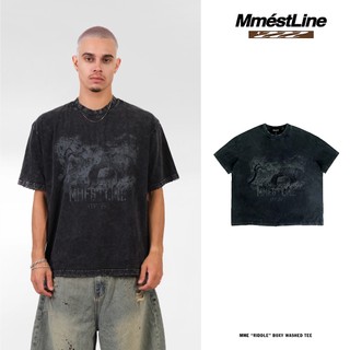 Áo thun MMESTLINE Wash "RIDDLE" MME chất vải Premium Cotton form Boxy