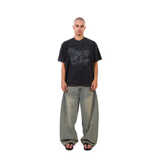 Áo thun MMESTLINE Wash "RIDDLE" MME chất vải Premium Cotton form Boxy