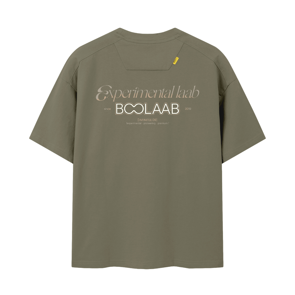 Áo Thun BOO Unisex Oversized In Logo BOOLAAB Infinitee 09 Thoáng Mát, Chất Liệu Cao Cấp