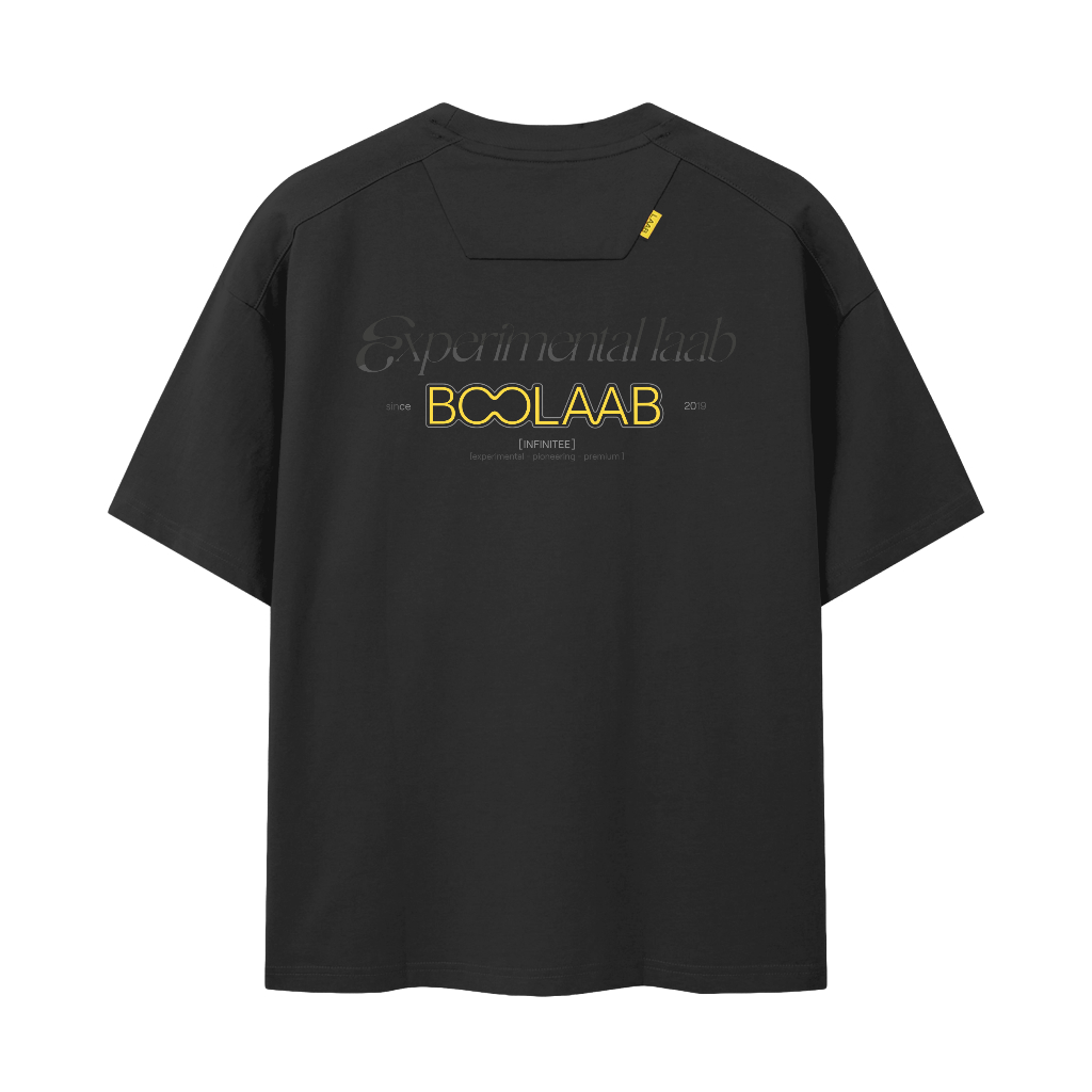 Áo Thun BOO Unisex Oversized In Logo BOOLAAB Infinitee 09 Thoáng Mát, Chất Liệu Cao Cấp