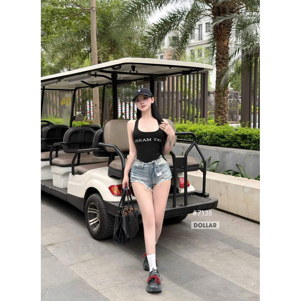 Quần sooc rách túi hộp mới về siêu đẹp, quần có đệm hông, mng mặc k lo hõm nữa nhaa