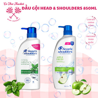 Dầu Gội Head & Shoulders Mát Lạnh Giảm Gàu Hiệu Quả 850ml Thái Lan - CÔ THƯ MARKET