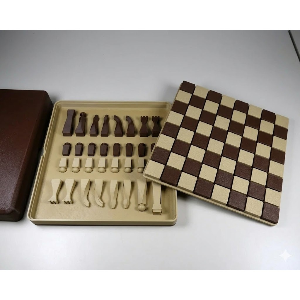 Cờ vua tối giản tinh tế Forma Chess Set- Quà tặng cờ vua, cờ vua độc lạ tối giản tinh tế