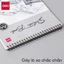 Sổ Phác Thảo Deli A4 160G 40 Tờ Gáy Lò Xo - Sketch Book Giấy Dày Cao Cấp Vẽ Chì Màu Ký Họa Mỹ Thuật