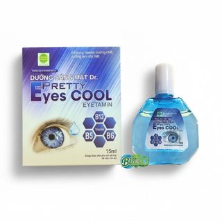 Nước Nhỏ Mắt Dr Pretty (hộp Tím & vàng) 15ml - Phục Hồi Thị Lực, Giảm Mỏi Mắt & Chống Ánh Sáng Xanh
