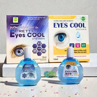 Nước Nhỏ Mắt Dr Pretty (hộp Tím & vàng) 15ml - Phục Hồi Thị Lực, Giảm Mỏi Mắt & Chống Ánh Sáng Xanh