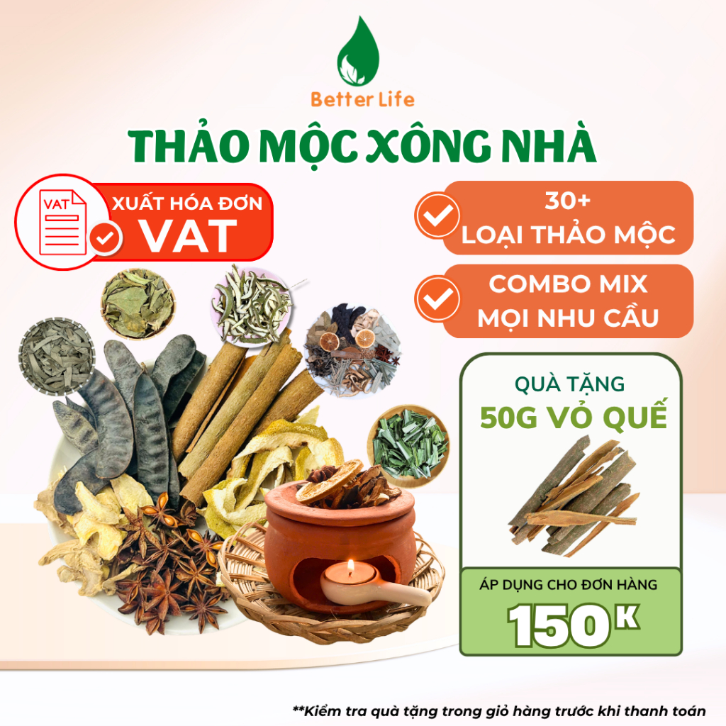 Thảo mộc xông nhà tẩy uế nhiều loại, bếp xông thảo mộc giúp thanh tẩy nhà cửa, thu hút tài lộc
