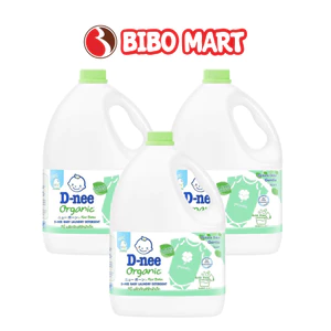 Nước Giặt Quần Áo Em Bé Dnee Nước Giặt Sơ Sinh Thơm Nhẹ Dịu An Toàn Cho Bé 3L - Bibomart