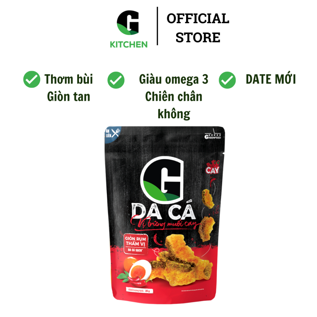 Sale sập sàn đến 20% Da cá trứng muối 25g G Kitchen