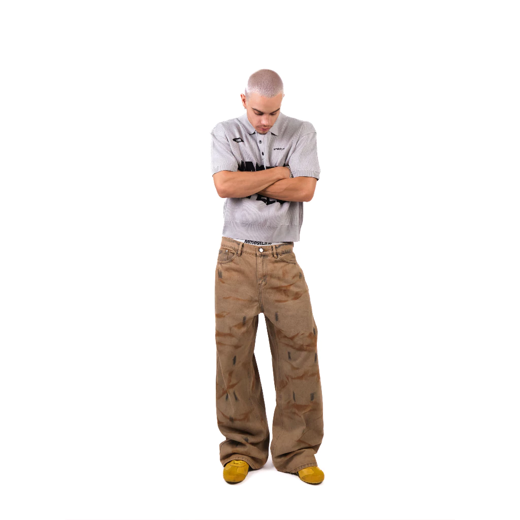 Quần Jeans MMESTLINE “CELEB” form Baggy Premium Denim image 4
