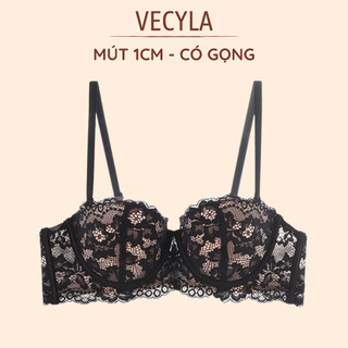 Áo Lót Nữ Ren Hoa Cup Ngang Gọng Silicon Đệm Mỏng Mềm Mại Cao Cấp A 728 BC_CHIC LINGERIE