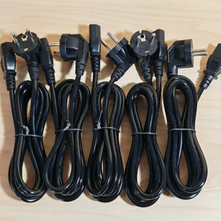 Xưởng dây nguồn, giá sỉ - Dây nguồn chính hãng dài 2M, lõi đồng 100% - 0.75mm², Chịu Tải Tốt.