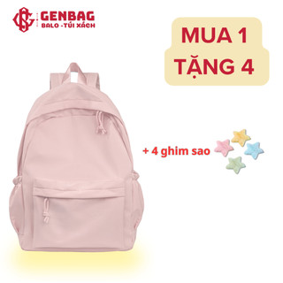 Balo thời trang đi học nữ balo sao vàng vải dù trượt nước vừa laptop 14,5 inch BL05