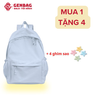 Balo thời trang đi học nữ balo sao vàng vải dù trượt nước vừa laptop 14,5 inch BL05
