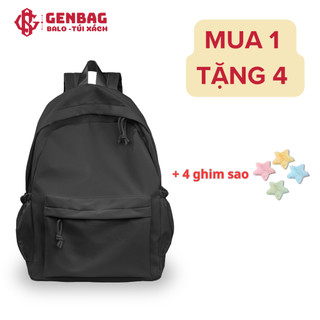Balo thời trang đi học nữ balo sao vàng vải dù trượt nước vừa laptop 14,5 inch BL05