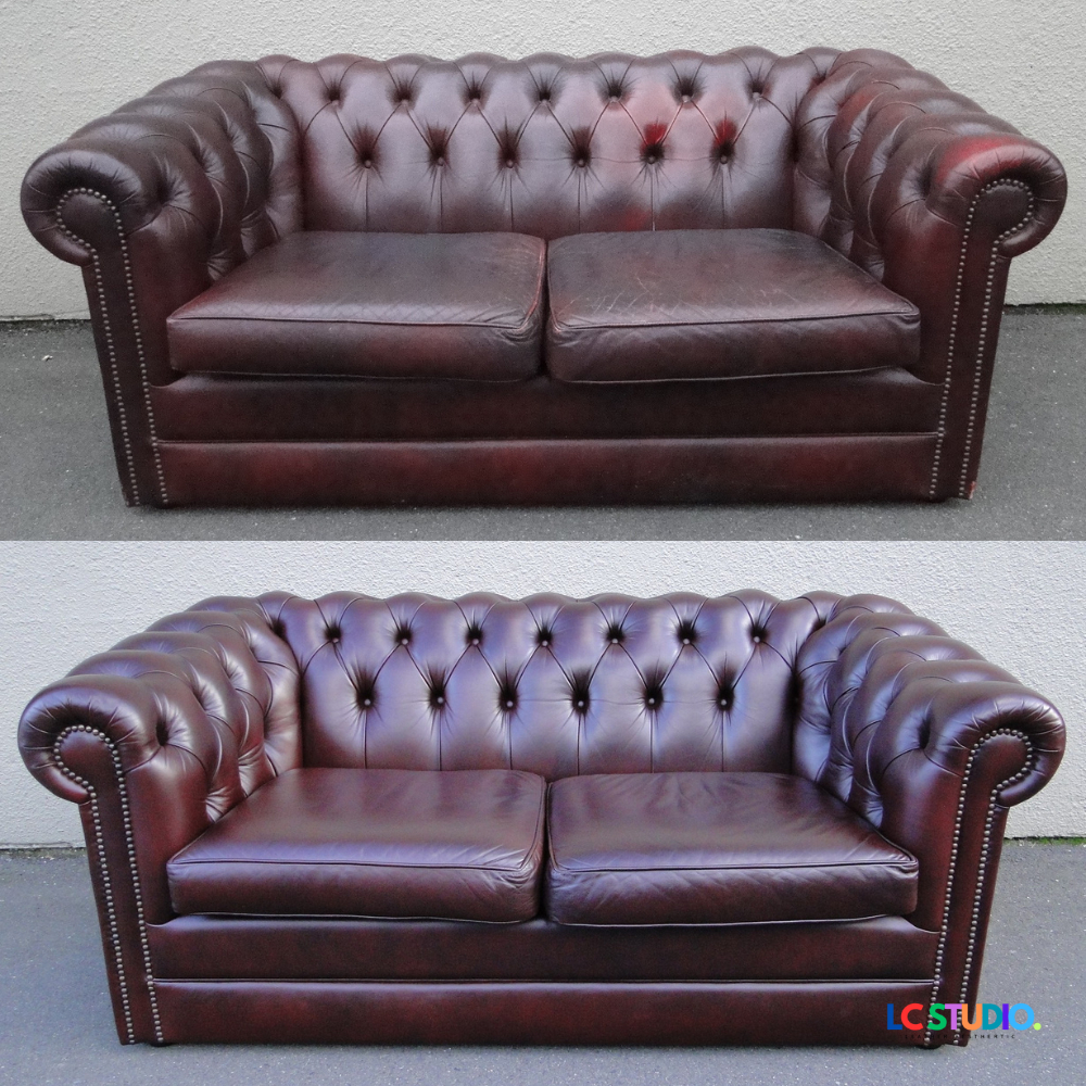 Leather Finish Chốt Bảo Vệ Màu Sơn Phục Hồi Dành Cho Đồ Da, Nội Thất Ô Tô, Sofa, Giày Dép, Túi Xách, LC Studio