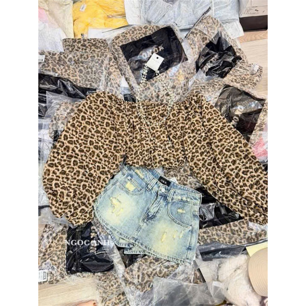 Áo trễ vai hit hot về sẵn hg 3 màu Free size