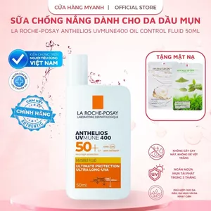 Sữa chống nắng dành cho da dầu mụn La Roche-Posay Anthelios UVMUNE400 Oil Control Fluid 50ml