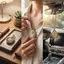 Mặt Dây Chuyền Hình Tượng Cười Thư Thái Phụ Kiện Trang Trí Đeo Cổ Chất Liệu Bền Bỉ