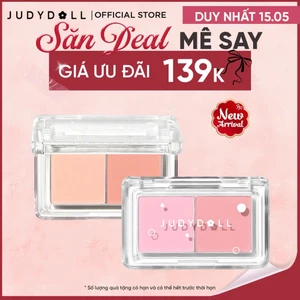 Má Hồng JUDYDOLL Song Sắc 2 Trong 1 Mịn Lì Lâu Trôi Tự Nhiên | NHÍM HOUSE