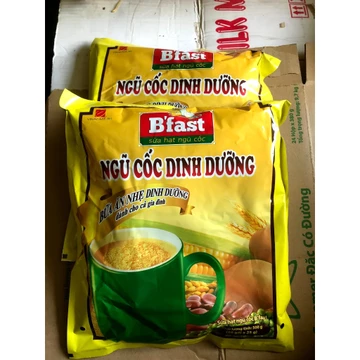 Combo 2 Túi Ngũ Cốc Dinh Dưỡng BFast Canxi (Túi 20 Gói x 25g) - Ngũ Cốc Bữa Sáng Tiện Lợi Chính Hãng Giá Siêu Tiết Kiệm
