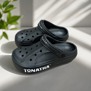 [Harley Store]Dép sục nam nữ TONATHA đế dày, nhựa EVA, nhẹ, thoáng khí, mang đi mưa, đi chơi đều phù hợp (TM 02 TOANTHA)