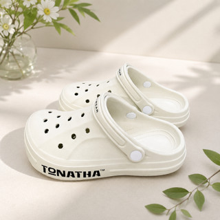 [Harley Store]Dép sục nam nữ TONATHA đế dày, nhựa EVA, nhẹ, thoáng khí, mang đi mưa, đi chơi đều phù hợp (TM 02 TOANTHA)