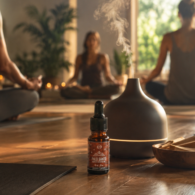 Tinh Dầu Palo Santo Ecuador Nguyên Chất | Khuếch Tán Xông Hơi Sauna DIY Yoga | Quý Hiếm Bền Vững
