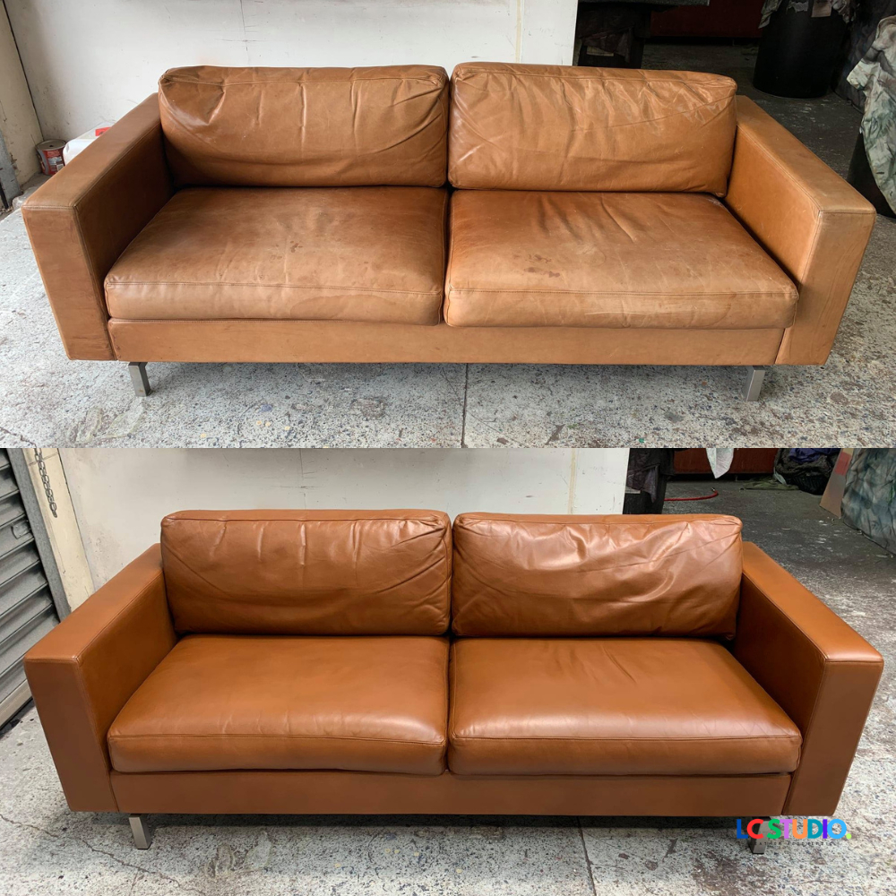 Leather Finish Chốt Bảo Vệ Màu Sơn Phục Hồi Dành Cho Đồ Da, Nội Thất Ô Tô, Sofa, Giày Dép, Túi Xách, LC Studio