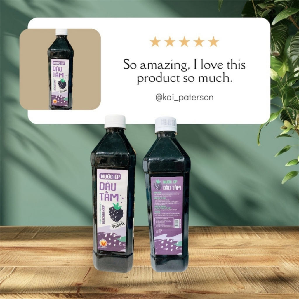 🍇 NƯỚC CỐT DÂU TẰM LÊN MEN AMAI - GIẢI NHIỆT HEALTHY, ĐẸP DA GIỮ DÁNG! 🍇