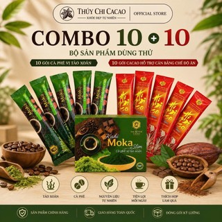 COMBO 10 gói cacao ,10 gói cafe,10 gói Matca
