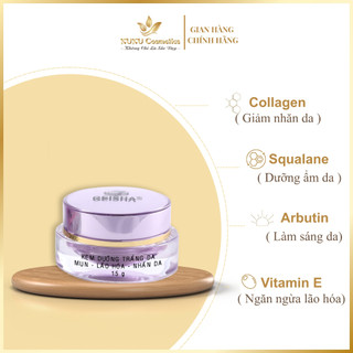 Kem Dưỡng trắng, Ngừa mụn, Ngừa lão hóa da Geisha 15 gram