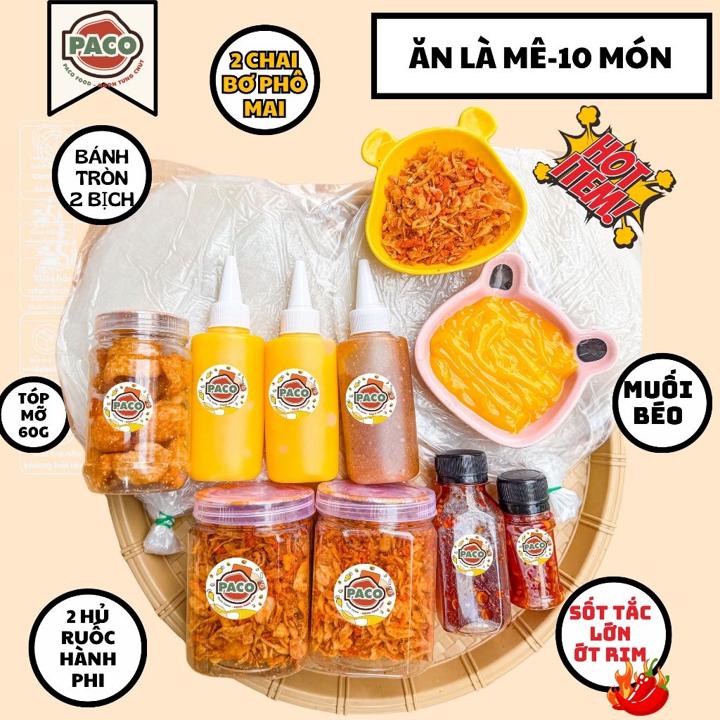 shop bánh tráng phơi sương Thòm Thèm