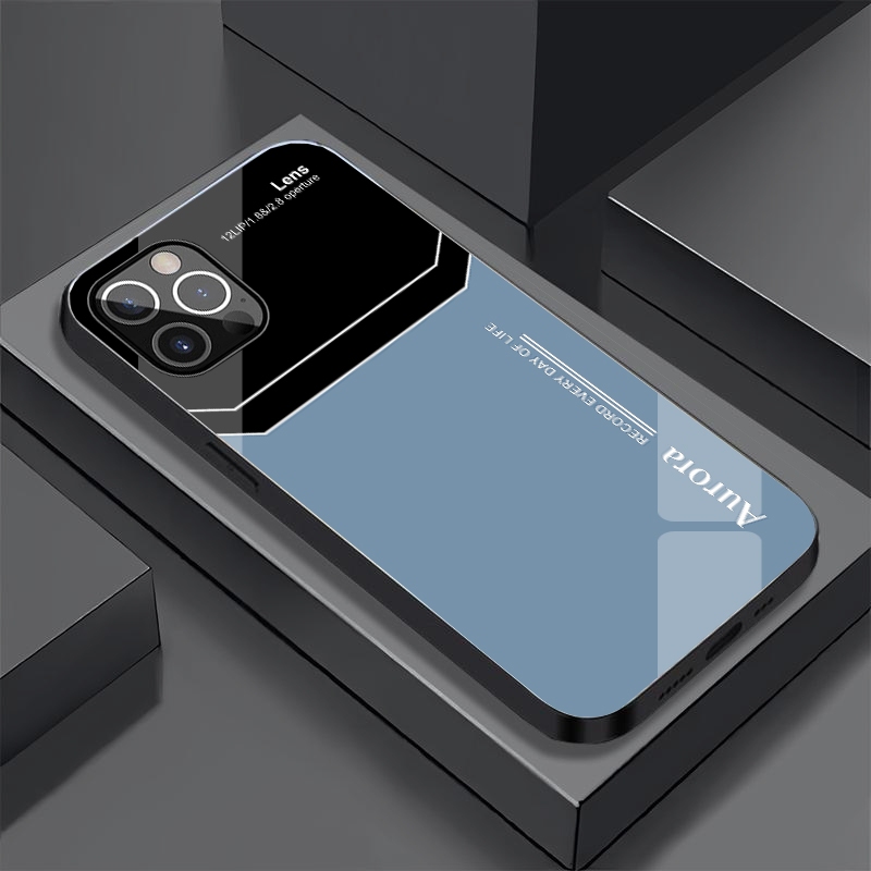 Ốp Lưng IPHONE 11, 11 PRO, 11 PROMAX Mặt Lưng Kính Cường Lực Sáng Bóng