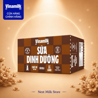 [Chỉ Giao HCM] Sữa Dinh Dưỡng Vinamilk SôCôLa 220ml - Thùng 48 Bịch